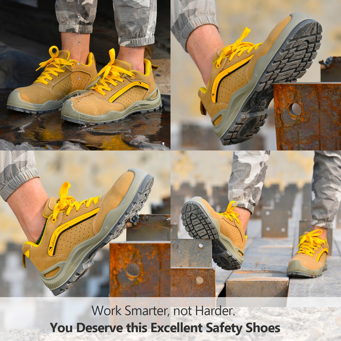 Stratus Steel Toe Safety Shoes