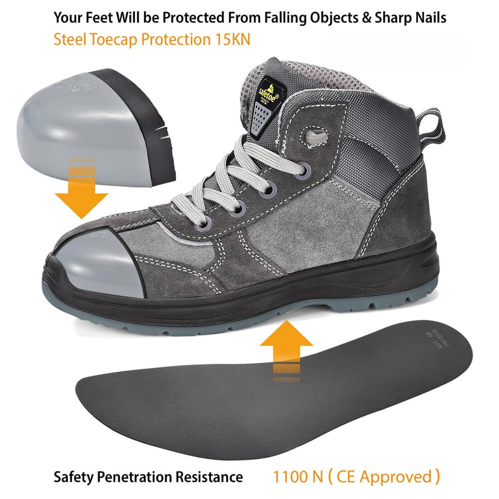 Dunlop Maine Ladies Steel Toe Cap Safety Shoes | SportsDirect.com USA