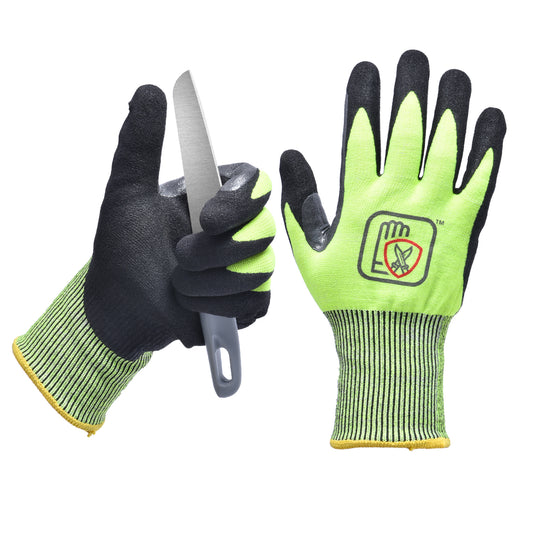 SAFEYEAR  3D Comfort Stretch Fit Cut Resistant Gloves With Wear-resisting New