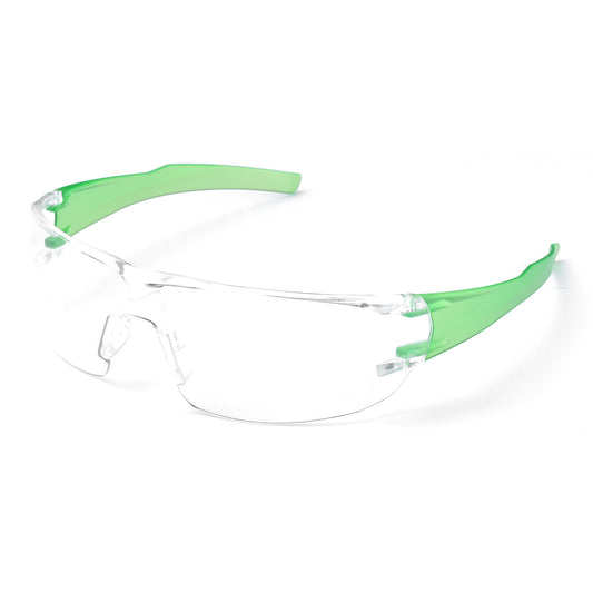 SAFEYEAR Anti Fog Safety Work Glasses Anti Scratch HD Lens UV400 Protection Lightweight【Green】